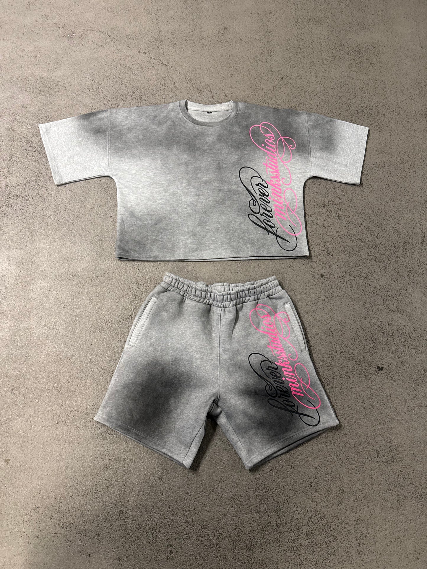 FOREVER MINKSSTUDIOS SET - GREY